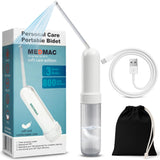 MEDMAC Portable Bidet for Travel, USB-C Rechargable 3 High Pressure Modes 180ML Travel Bidet Waterproof Compact Handheld Bidet S