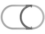 Lionel FasTrack Electric O Gauge, Inner Passing Loop AddOn Track Pack