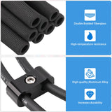 12pc Engine Spark Plug Wire Separator Divider & 8pc Spark Plug Wire Boots Protector Heat Sheild Sleeve 8mm 9mm 10mm Spark Plug W