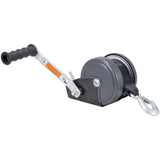 Dutton-Lainson Dlx1500 Trailer Winch With Strap - 9.5 Handle, 1500 Lb.