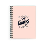 Plan To Gift Notebook A5 Plain Motivational Notebook Wire Bound Spiral Printed Pages:160 (Size A5)