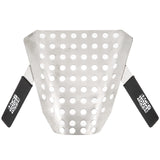 Universal Popcorn Speed Scoop - Left and Right-Handed Serving Tool - Perforated Stainless Steel Scooper - Bags, Buckets, Boxes, 
