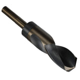 Drill America 17/64 Reduced Shank High Speed Steel Black & Gold Contractor Drill Bit with 3Flat 1/2 Shank, KFD3F Series