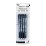 Royal & Langnickel NanoLiner Drawing Pen, Black, 4Pack