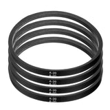 uxcell 4pcs A20 or 4L220 Classic Wrapped Rubber V-Belt, 20(508mm) Inside Circumference, A Profile V Belt