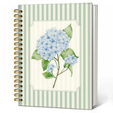 CalmVerve Hydrangea Floral Notebook Journal Girls,