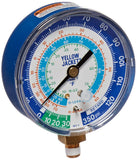 Yellow Jacket 49106 Gauge (Degrees F) Blue Compound, 300120 psi, R22/134A/404A, 31/8