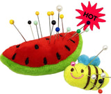 PeavyTailor Sewing Pincushion for Sewing Machine 2pcs Needle Storage and Organizer,Cute shaped needle cushion for sewing DIY Cra