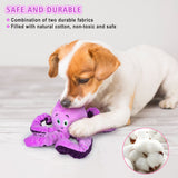 BUYPOW Dog Squeaky Toys Octopus - Tough Plush Large Medium & Small Toys - Stuffed Funny Cute Animals Puppy Pet Toy for Dog Birth