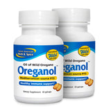 NORTH AMERICAN HERB & SPICE Oreganol P73 (2 Pack) - 60 Softgels - Immune System Support - Unprocessed, Vegan Friendly Wild Orega