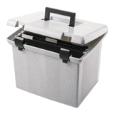 Pendaflex Portable File Box, 11H x 14 W x 11 1/8 D, Granite (41747)
