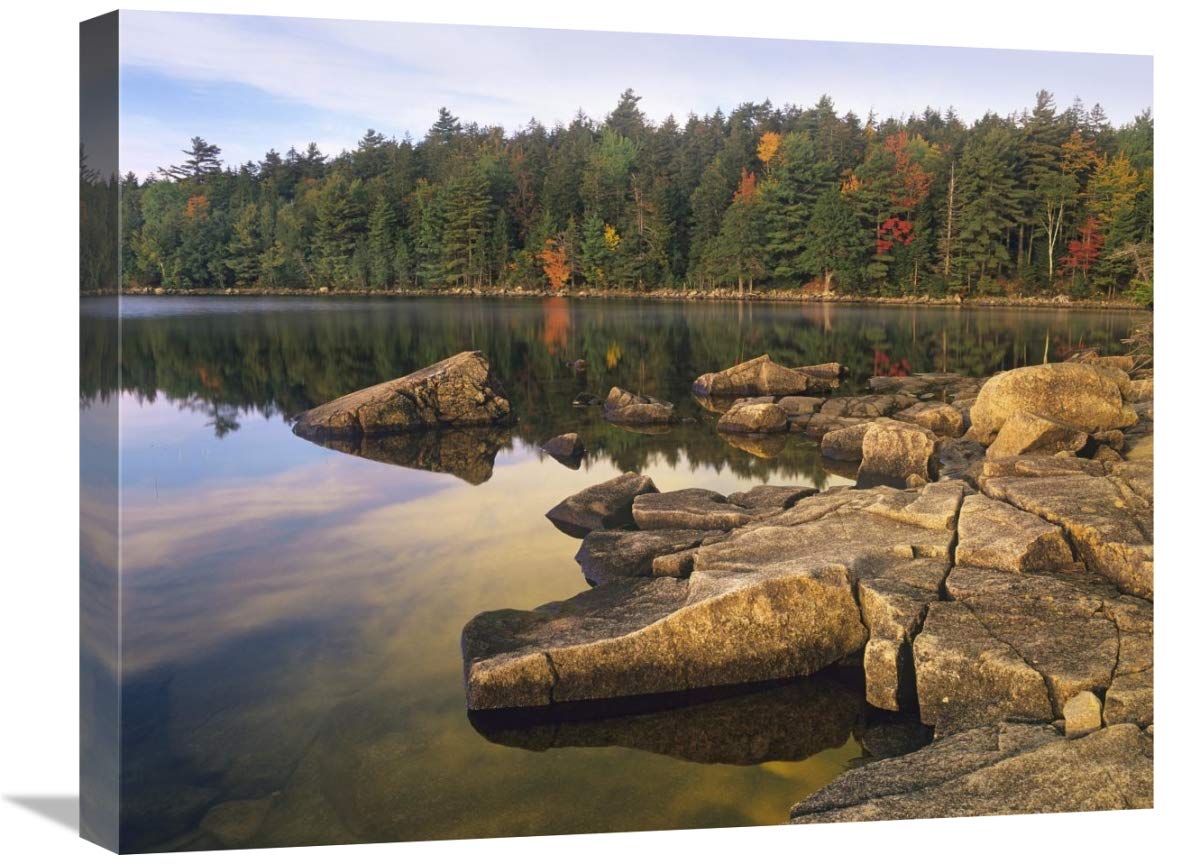 Eagle Lake, Acadia National Park, Maine-Canvas Art-24X18