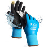 toolant Waterproof Winter Work Gloves for Men and Women, ANSI A4 Cut Resistant Gloves for Extreme Protection, Freezer Gloves Wit
