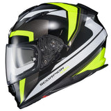 ScorpionEXO Ryzer Full Face Motorcycle Helmet with Pinlock Ready Shield with Integrated Speaker Pockets DOT ECE Approved Evoluti
