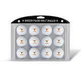 Team Golf NCAA Texas Longhorns Golf Balls, 12 Pack Dozen Regulation Size Golf Balls, 12 Pack, Full Color Durable Team Imprint