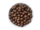 Wooden Beads 10mm 100pcs Round Loose Beads for Bracelet Necklace Jewelry Making Craft DIY (10mm, Color 2)
