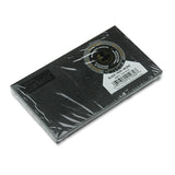 Micropore Stamp Pad, 6.25w x 3.25d, Black [Set of 2]