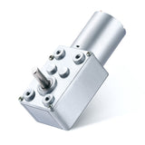 Greartisan DC 5V 0.5RPM Turbo Worm Geared Motor High Torque Turbine Worm Gear Box Reduction Motor 6mm Shaft JSX5300-370