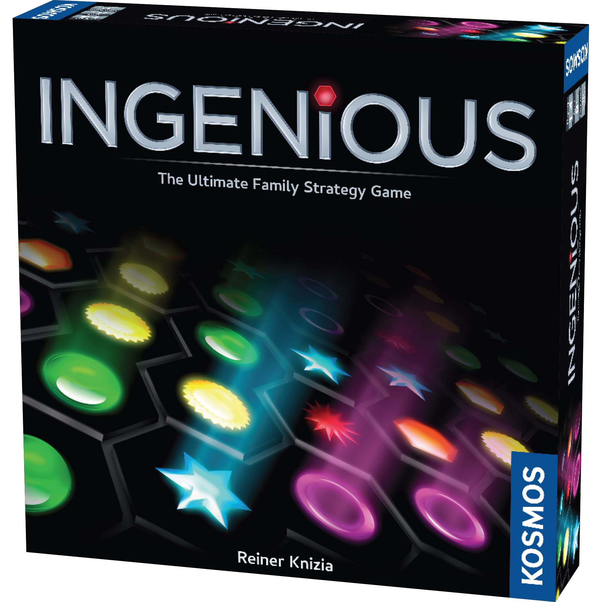 Thames & Kosmos Ingenious | Ultimate Family Strategy Game | 1 4 Players | Spiel Des Jahres-Nominated | Fun Abstract Tile Lay