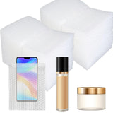 100 Pack Small Bubble Bags Wrap Pouches, 6x8 Inch Bubble Slevess for Packing, Double Walled Shock-Resistant Bubble Cushioning Ba