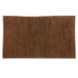 Sunset Trading Simply Brook 72 Rectangular Extendable Dining Table | Amish Brown | Seats 8