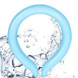 Reusable Neck Cooler Ring For Summer Heat Wearable Pcm Cooling Collar | HandsFree Ice Cooling Neck Wrap | Instant Tube For Ou