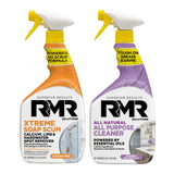 RMR Clean Slate System Xtreme Soap Scum Remover + All Natural All Purpose Cleaner, 2Step Bathroom & Household Cleaning Bundle