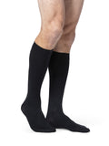 SIGVARIS Men?? DYNAVEN Closed Toe CalfHigh Socks 3040mmHg