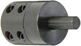 Climax Metals Part SDA075 Mild Steel, Black Oxide Plating Step Down Adapter, 3/4 inch bore, 1/2 inch OD, 1 3/4 inch Length, 1/4