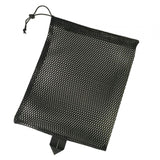 Merishopp Travel Mesh Luggage Pouch Breathable Shoe Bags Traveling With Drawstring