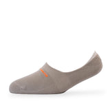 Young Wings MenS_Socks Dk Grey Colour Cotton Fabric Solid Free Size NoShow Length Casuals & Formals Wear Socks Pack Of 1 M112