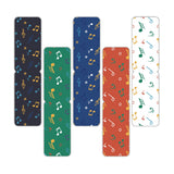 woopme Cute Music Logo Magnetic Bookmark for Book Lovers Readers Students Gift Magnetic Page Clips Folding Set of 5