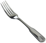 Winco St 12-Piece Toulouse Dinner Fork Set, 18-0 Extra Heavy Weight Stainless Steel, Silver