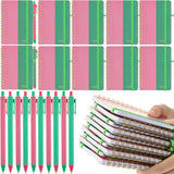 Fulmoon 24 Set Sorority A6 Spiral Notebook with Ballpoint Pens 50 Sheets, 4inchx 6inch Small College Ruled Notepads Journaling Noteboo