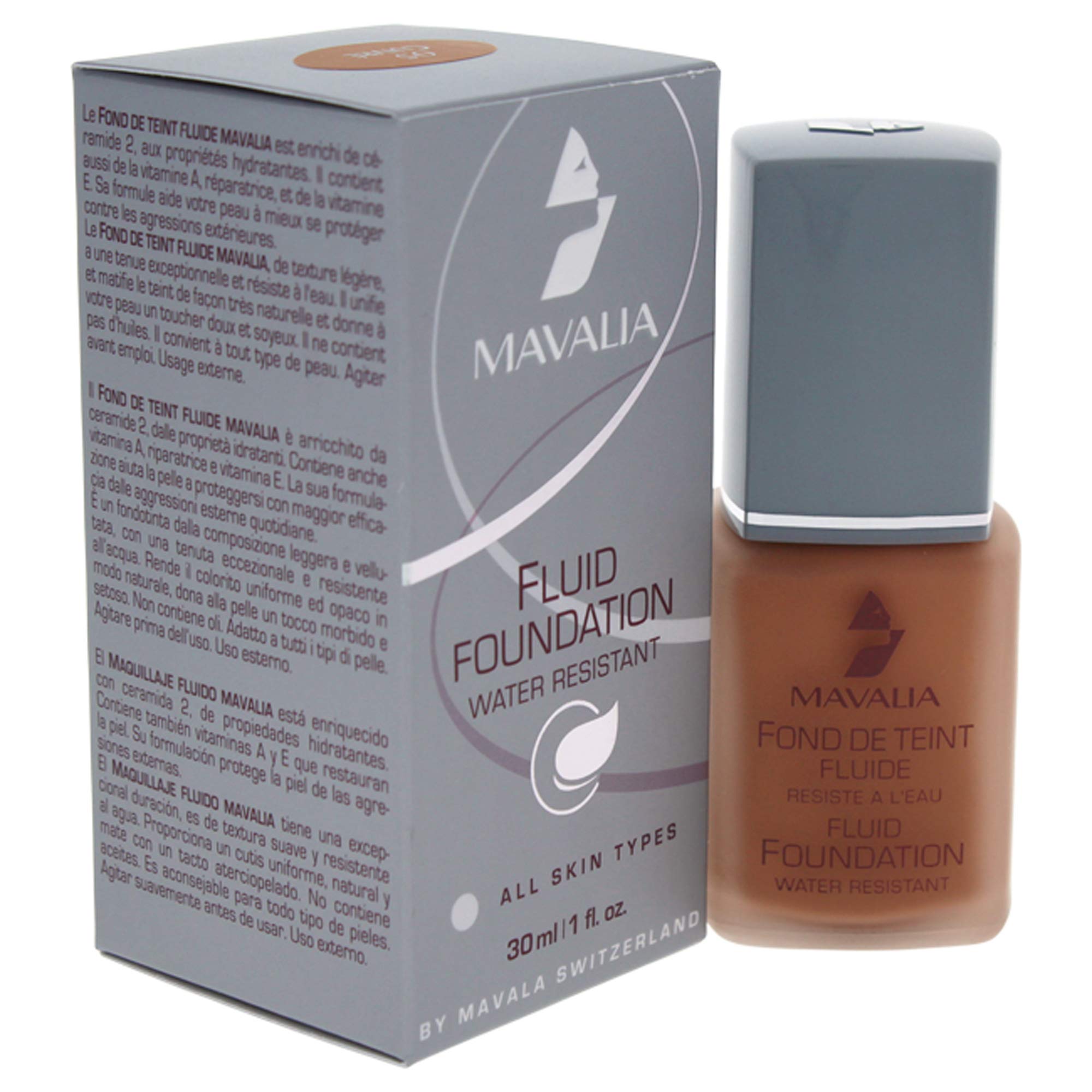 Mavala Fluid Foundation, No05 Cuivre, 1 Ounce