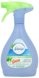 Febreze Fabric Spray, Unstopables Touch Fabric Refresher Spray, Odor Eliminator for Strong Odor, Fresh & Paradise, 16.9 Oz (2 Co