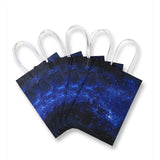 16 Pieces Galaxy Party Space Gift Bags With Handles Kraft Paper Galaxy Gift Bags Starry Night Party Gift Goodie Bags Galaxy Trea