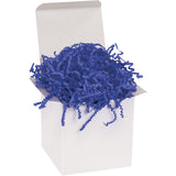 Aviditi Crinkle Cut Paper Shred Filler, Royal Blue, (1 Case of 10 Lbs.) for Gift Wrapping, Holidays, Craft DIYs, Basket Filling