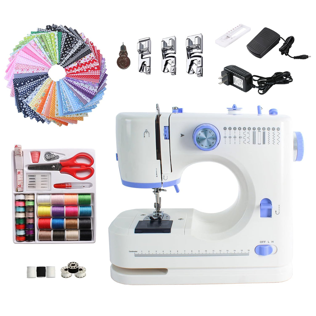 Sewing Small Sewing Machine for Beginners, Electric Portable Mini Small Sewing Mach ...