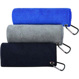 Beelvtifl Fishing Towel with Clip, Microfiber Towels Accessories for Fishing Rag, Sports Fitness, Camping, Workout, Soft and Qui