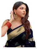 Sugathari Womens Banarasi Saree Pure Kanjivaram Silk Saree Soft new ladies 2023 Design Wear Pattu Sarees Latest Cotton Party Sar