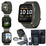 Garmin Venu X1 Thin & Lightweight GPS Smartwatch, Moss | AMOLED Display, Advanced Health and Fitness Features, Sleep Tracking, 1