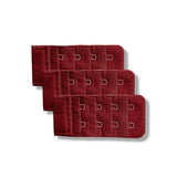 Trylo Bra Hook 2X4 Pack 3 - Marun,MARUN,,B0C9CH3TPF