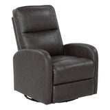 Thomas Payne RV Swivel Pushback Recliner, Millbrae - Effortless Push-Back Reclining - 360-degree Swivel, Glider Action -Easy-to-