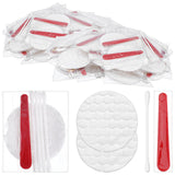 200 Pieces Hotel Vanity Kit Individually Wrapped Hotel Amenities Disposable Travel Size Hotel Hospitality Supplies, Each Include