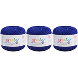 golo 3 Balls Crochet Thread Size 10 Crochet Yarn for Hand Knitting 170