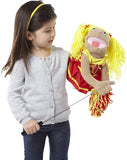 Jakeei 2 Pack 16 inch Puppet Handles Arm Control Rod Metal Puppet Stick Accessory for Small and Large Puppets
