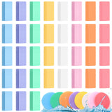 Mifoci 960 Pieces Compressed Facial Sponges for Estheticians, Makeup Removal Sponge Pads for Women Spa Exfoliating Face(8 Colors