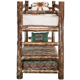 Montana Woodworks Glacier Country Collection Twin Over Twin Bunk Bed