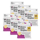 Heavy Duty Staples, 3/8, 1000 Per Pack, 6 Packs